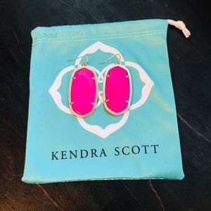 Kendra Scott Hot Pink Danielle Earrings